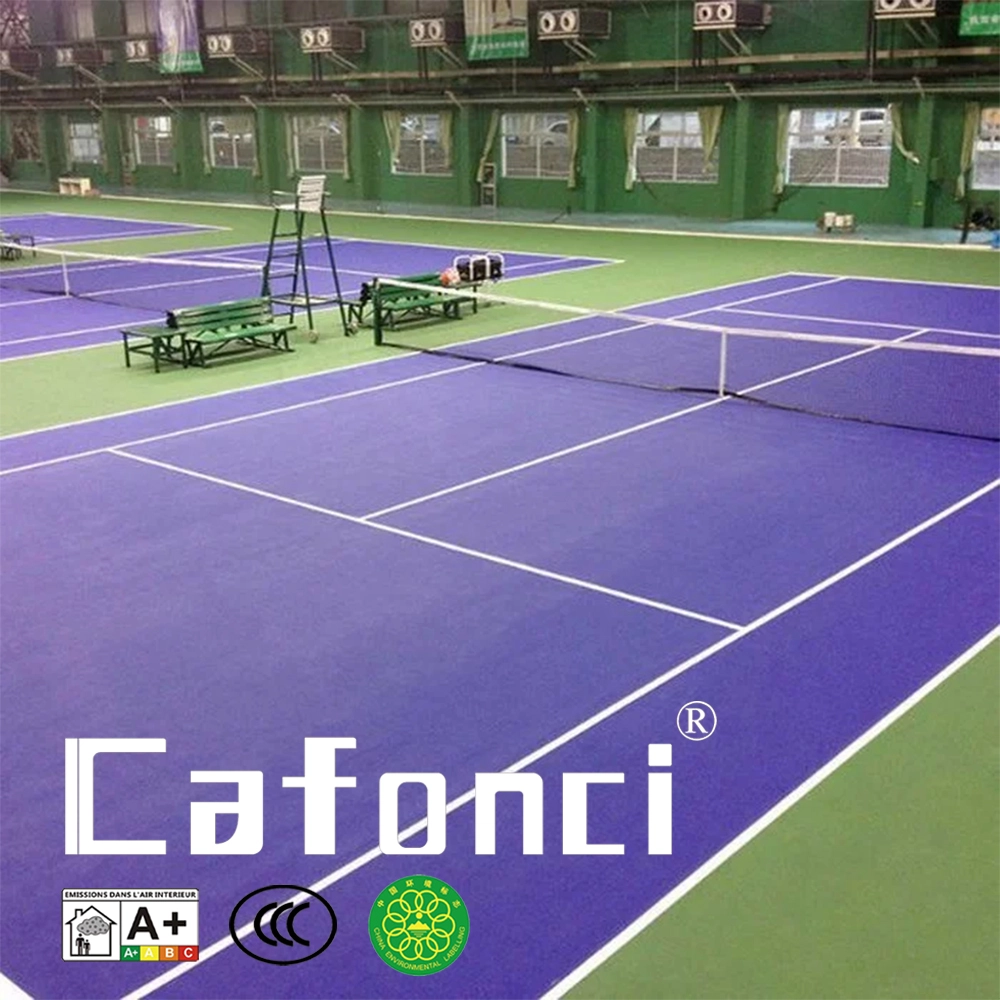 Water-based acrylic floor paint