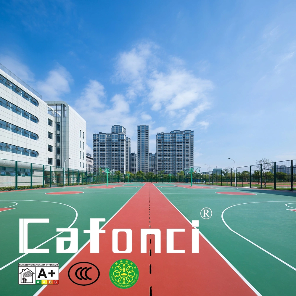 Water-based acrylic floor paint