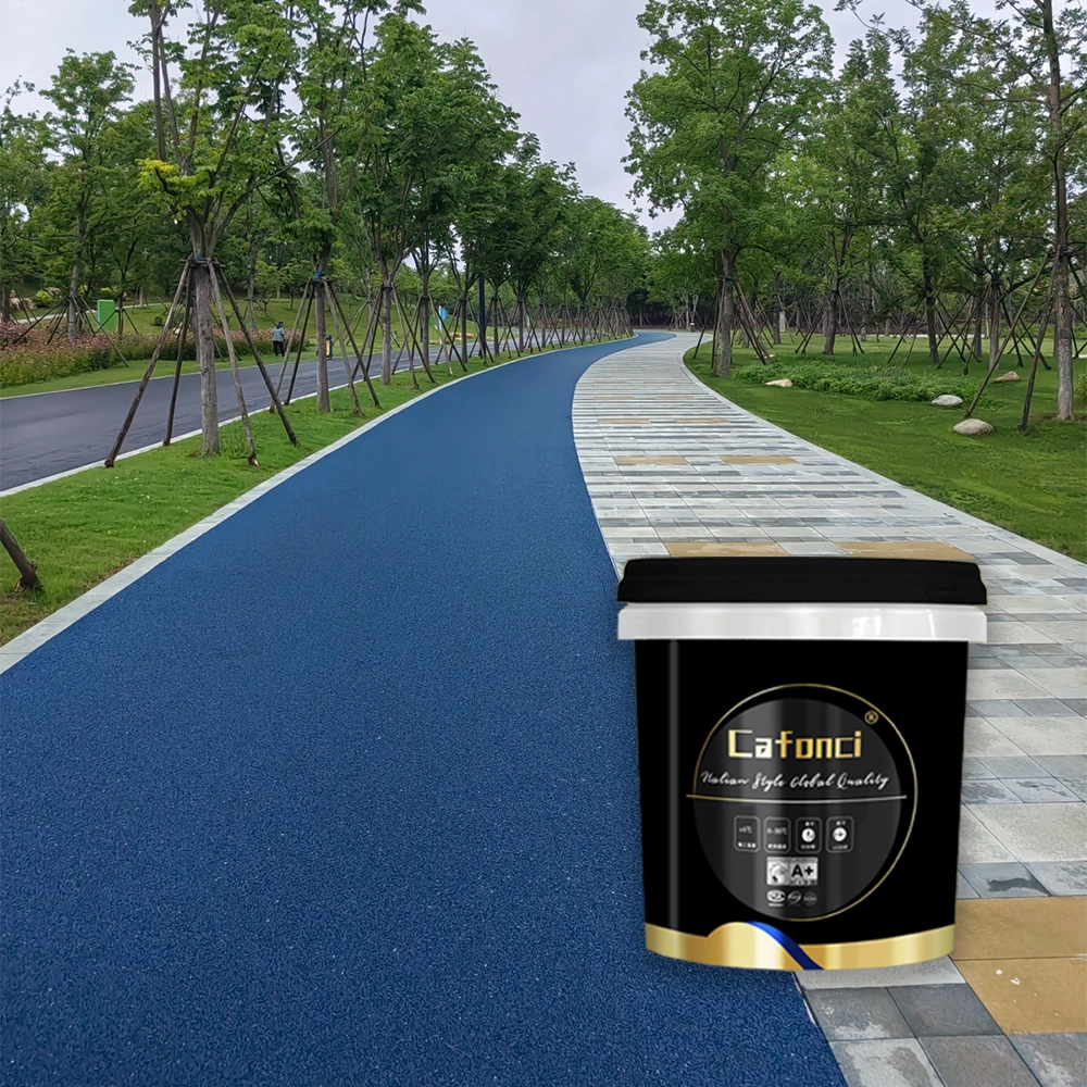 Water-based acrylic floor paint