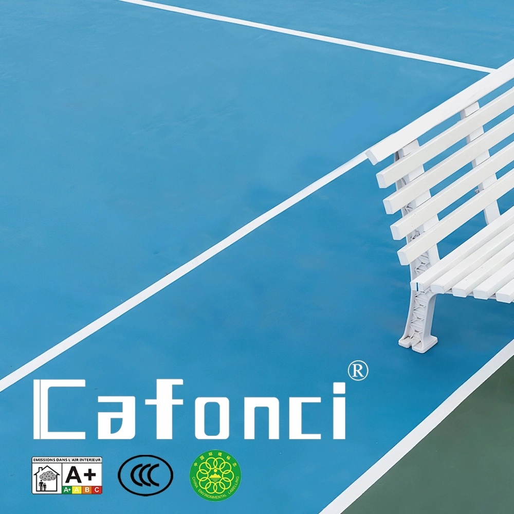 Elastic Powder Epoxy Colored Sand Self-Leveling Floor Paint with Crack Resistance Coating