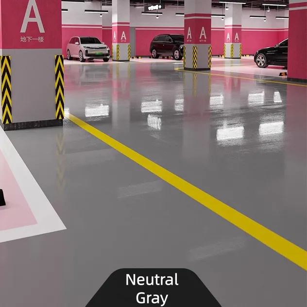 CAS 110-01-9 Dust-Proof Epoxy Floor Paint for Warehouse Factory Concrete Environment