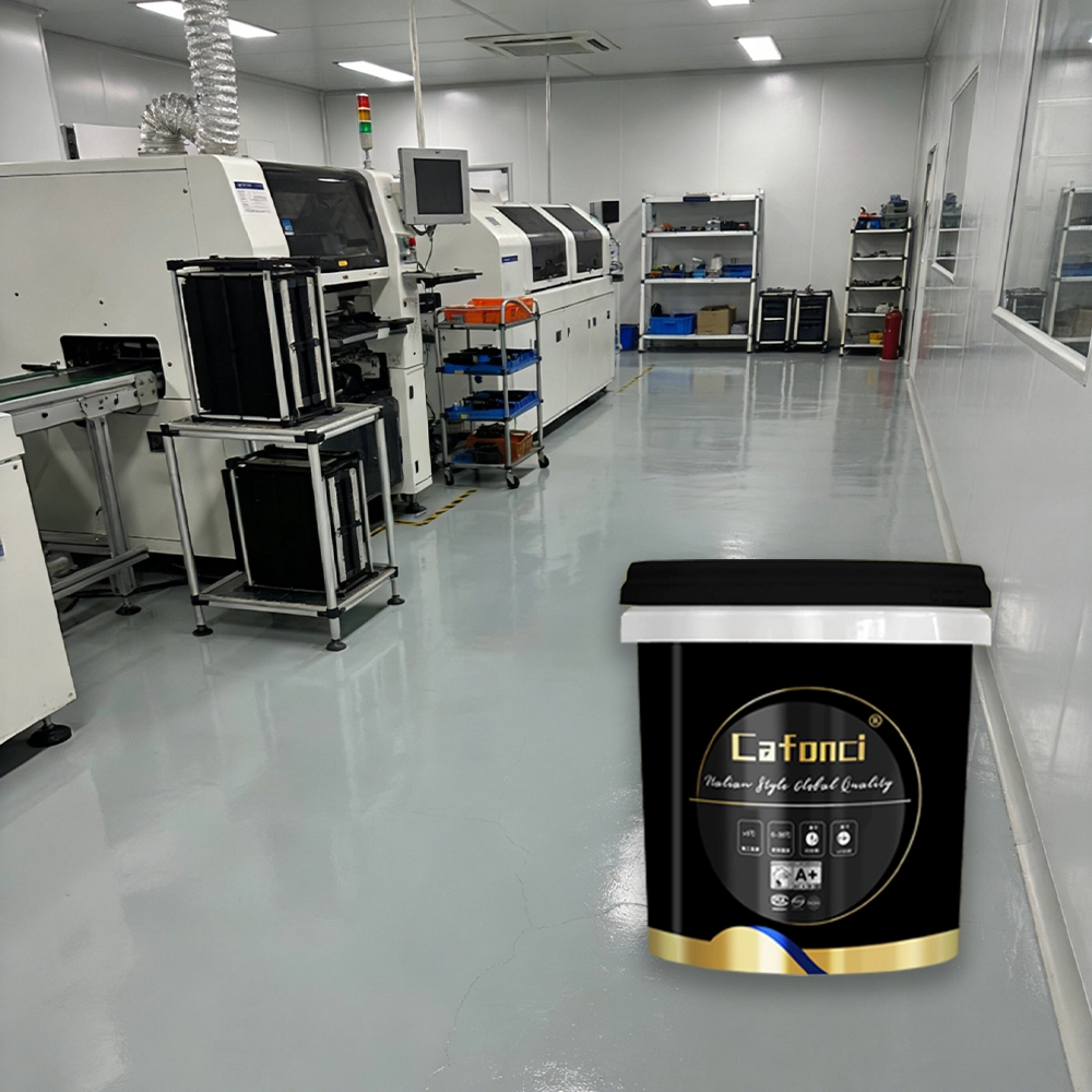 Self-Leveling Epoxy Floor Coating Paint for Colorful Sand Liquid Concrete Floors