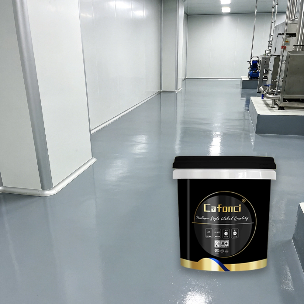 High Quality Epoxy Floor Coating Color Thin Hard Epoxy Resin Mica Flake Flooring Seamless Epoxy Floor Paint
