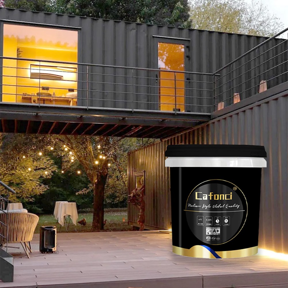 China Commercial House Exterior Metal Steel Shed Repair Waterproof Acrylic Red Roof Paint Coating Factory