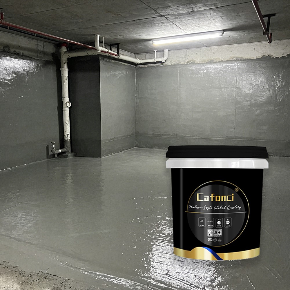 High Stability Building Roofing Js Composite Waterproof Paint with Anti-Ultraviolet and Anti-Cracking Features