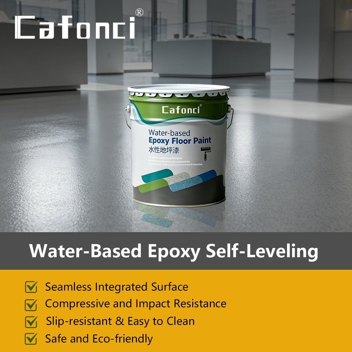 Water-Based Epoxy Self-Leveling
