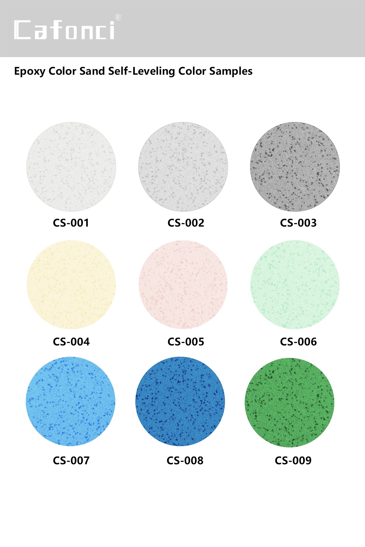 Cafonci Epoxy Color Sand Self-leveling(Image7)