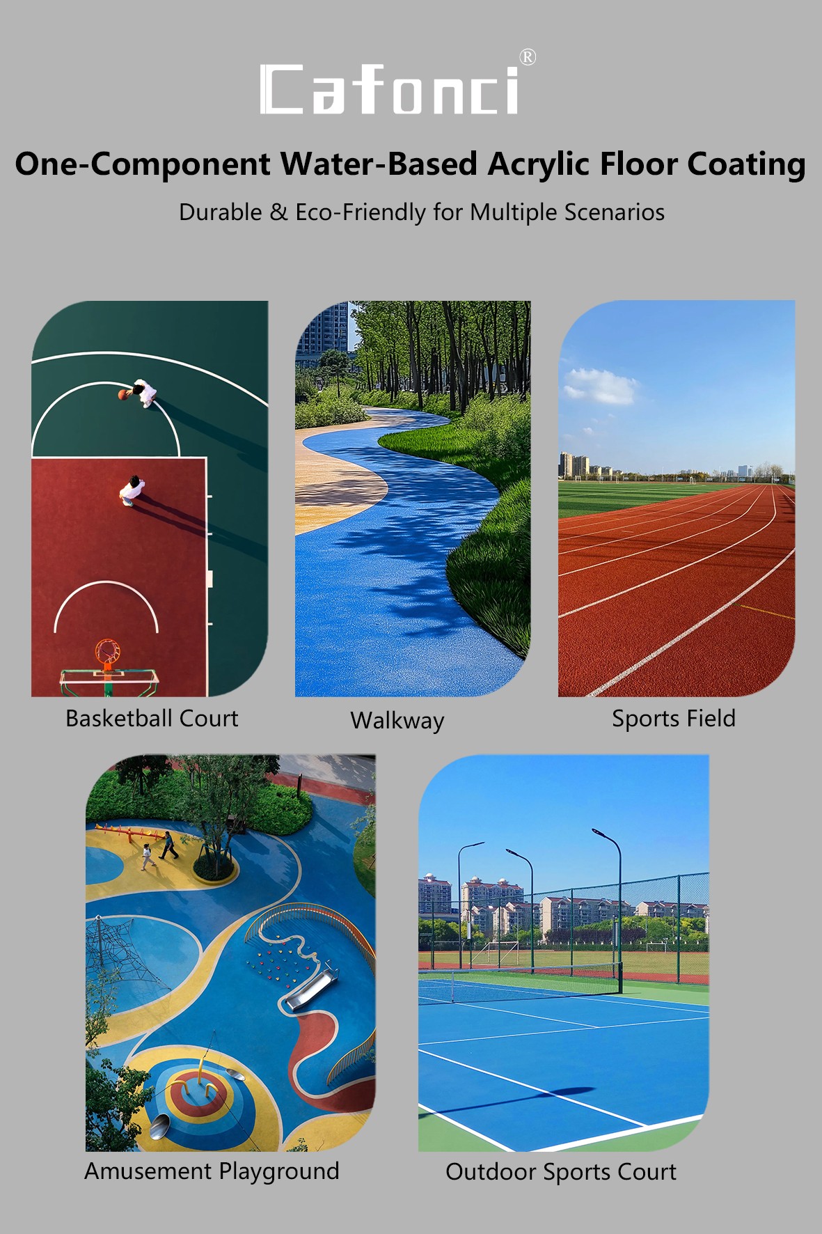 Cafonci One-Component Water-Based Acrylic Floor Coating(Image3)