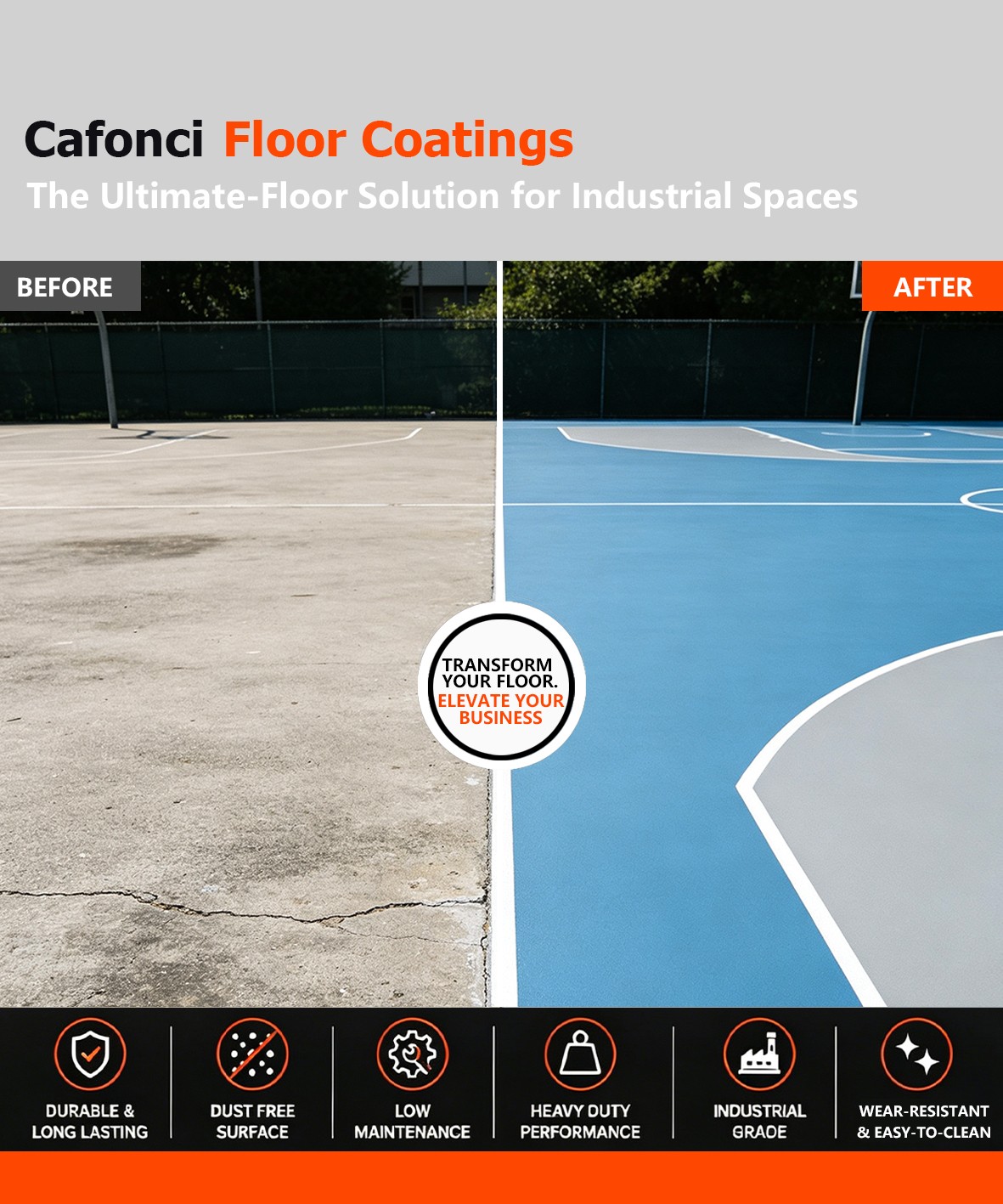 Cafonci One-Component Water-Based Acrylic Floor Coating(Image5)