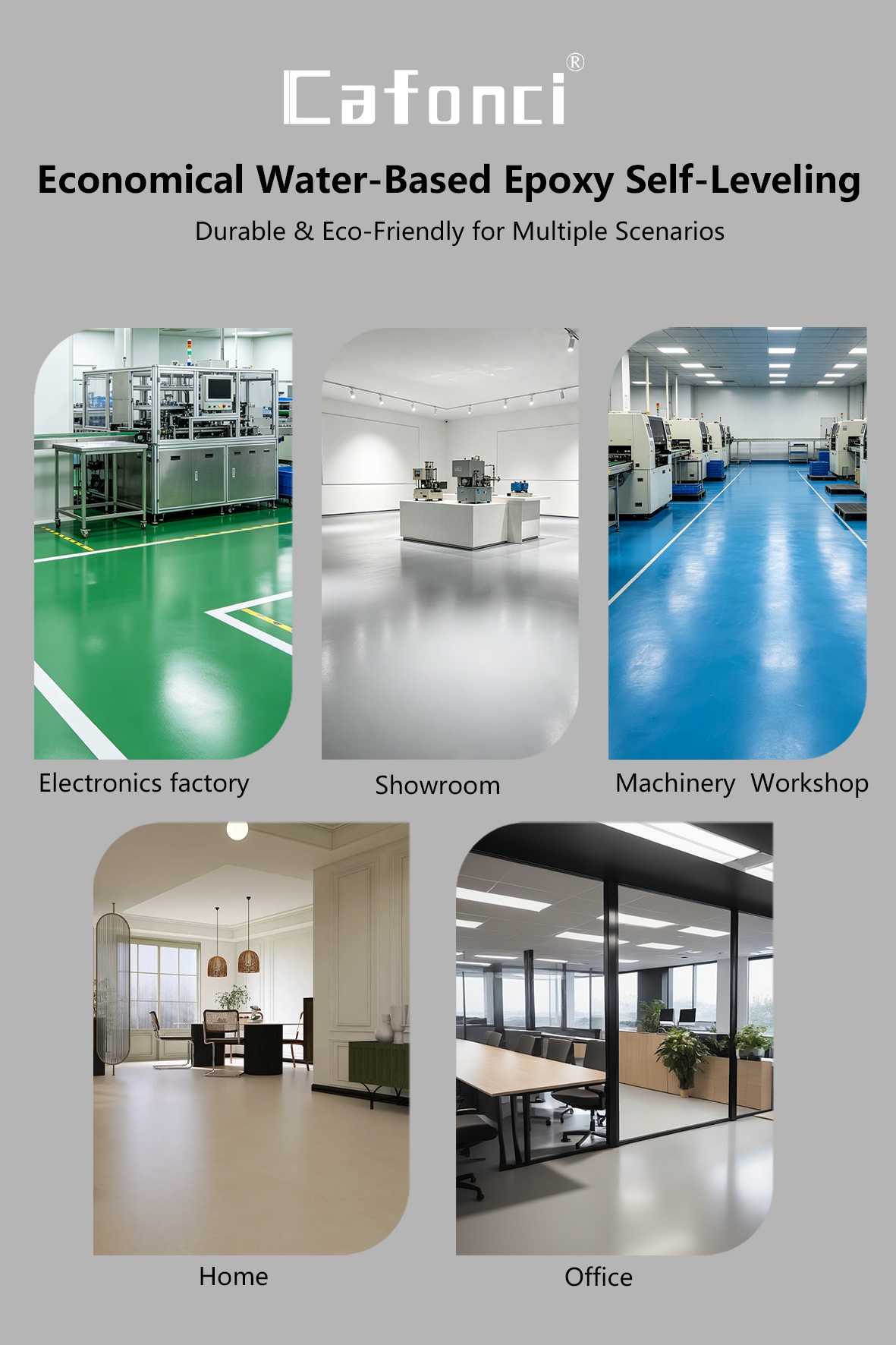 Cafonci Economical Water-Based Epoxy Self-Leveling(Image3)