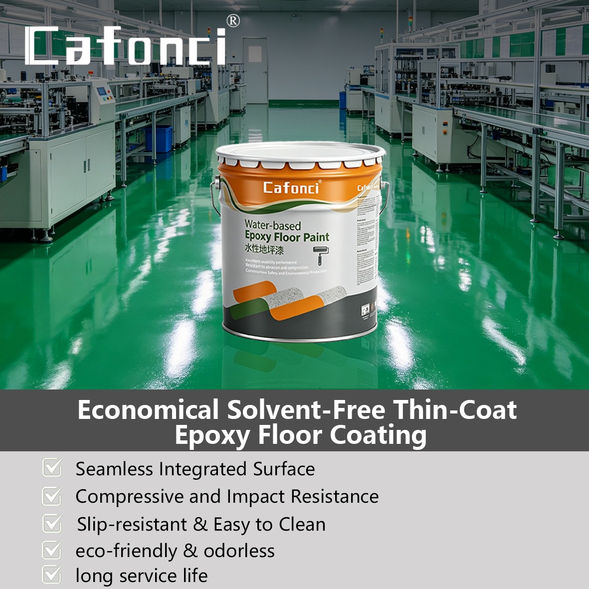 Cafonci Epoxy Floor Coating Econ