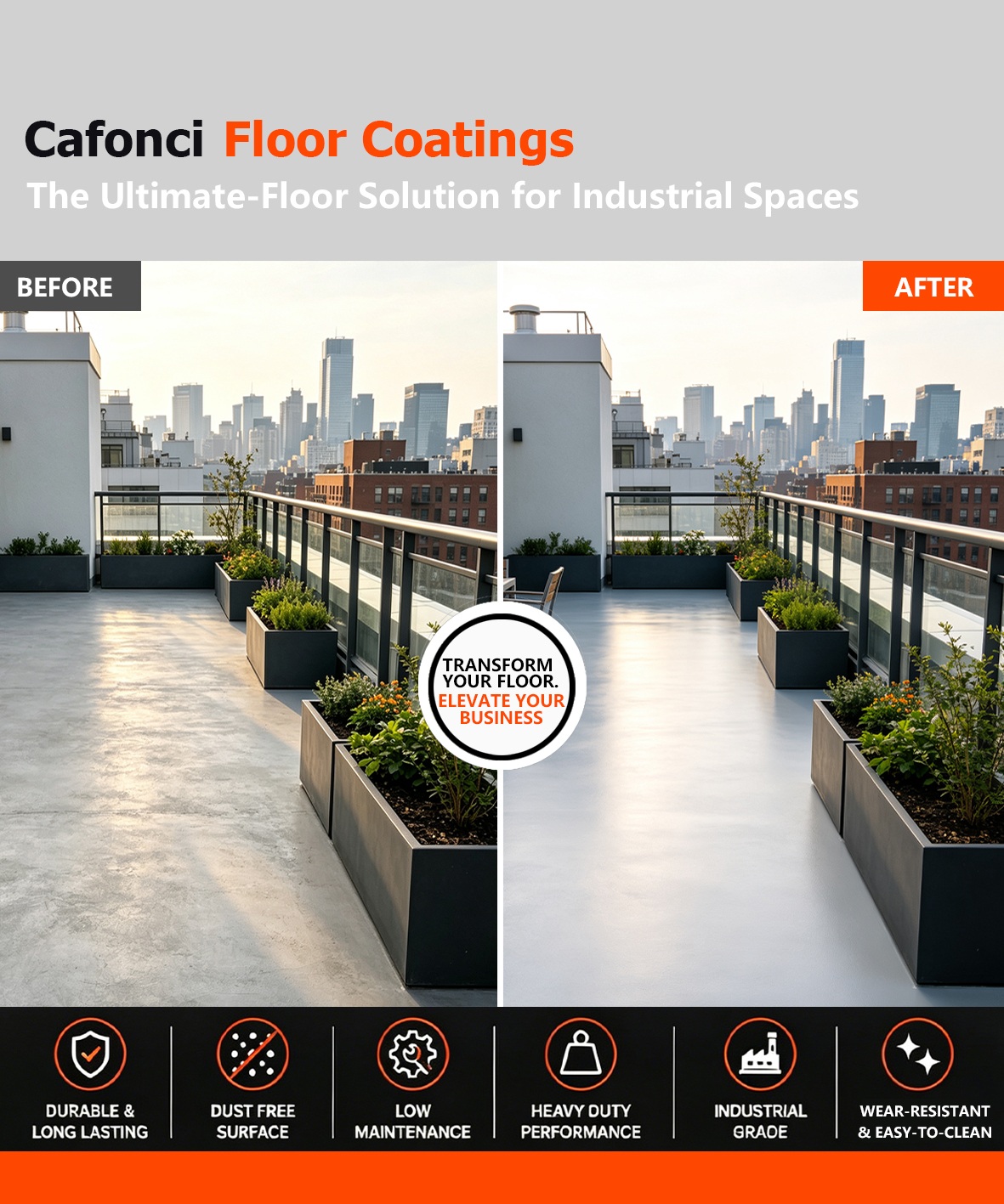 Cafonci Water-based Polyurethane Floor Paint(Image5)